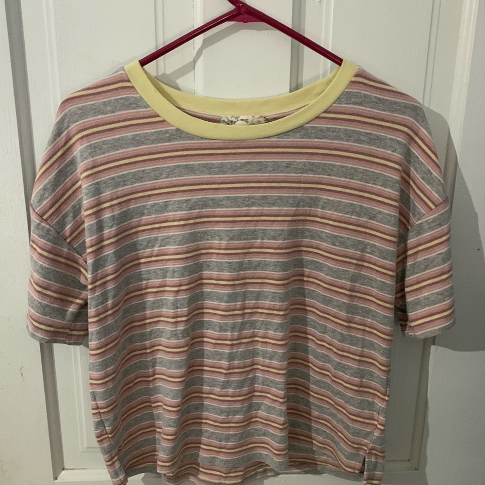 Pink Republic striped T-shirt